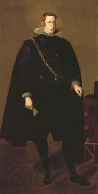 Diego Velazquez Portrait en Pied de Philippe IV (df02) Norge oil painting art